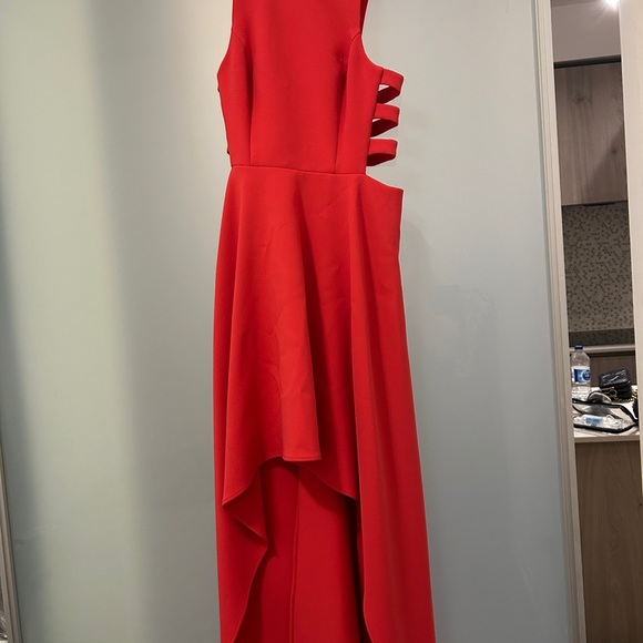 BCBG Red Gown in size 4 - Picture 6 of 9